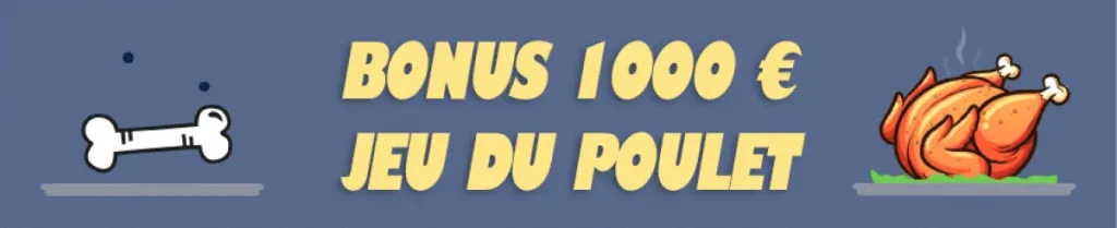 bonus jeu du poulet chicken mystake